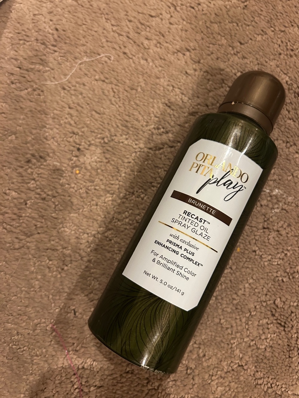 Brunette Tinted Oil Spray Glaze - Brown